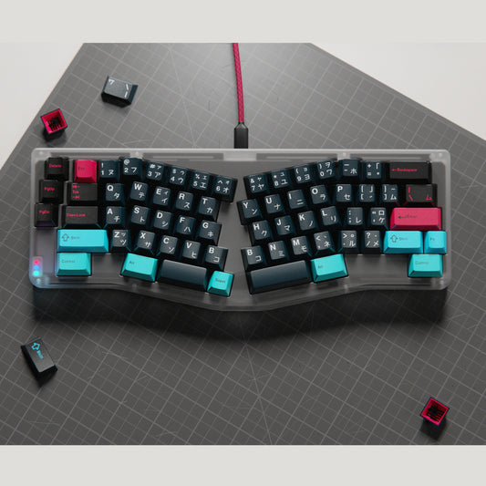 GMK Neon Nights Keycap Set, Cherry Profile, Dye Sub PBT Key Cap