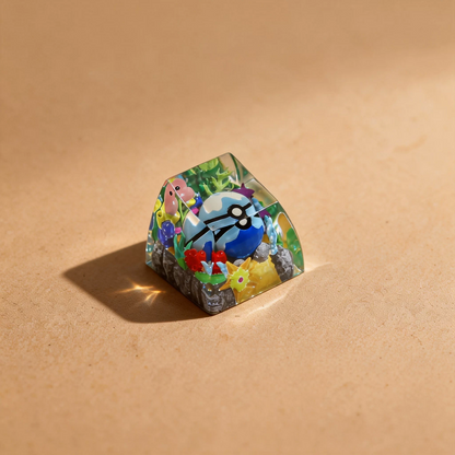 Poke Balls Artisan Keycaps