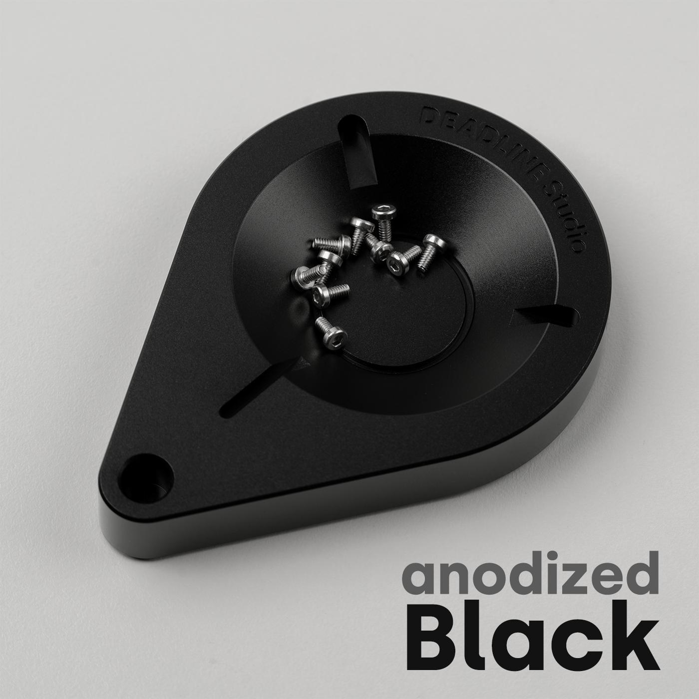 Deadline Studio 3SCR Anodized CNC Aluminum Screw Tray – Nouvolo