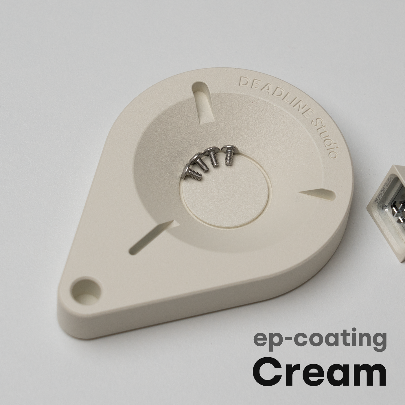 Deadline Studio 3SCR Anodized CNC Aluminum Screw Tray