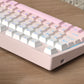 Gradient Top Shine Through Keycap Set, Cherry Profile, Double Shot PBT