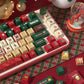 Christmas Cute Keycap Set, MDA/Cherry Profile, PBT Dye Sub Key Cap