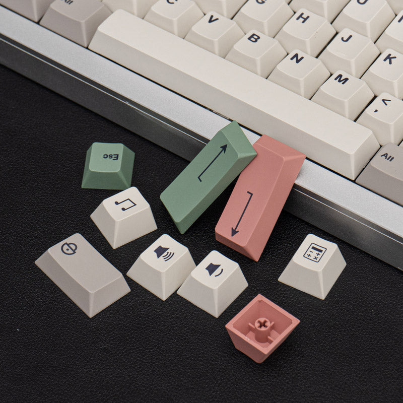 Key Cap Ten 9009 Keycap Set, Cherry Profile, Double Shot PBT Key Cap – Nouvolo