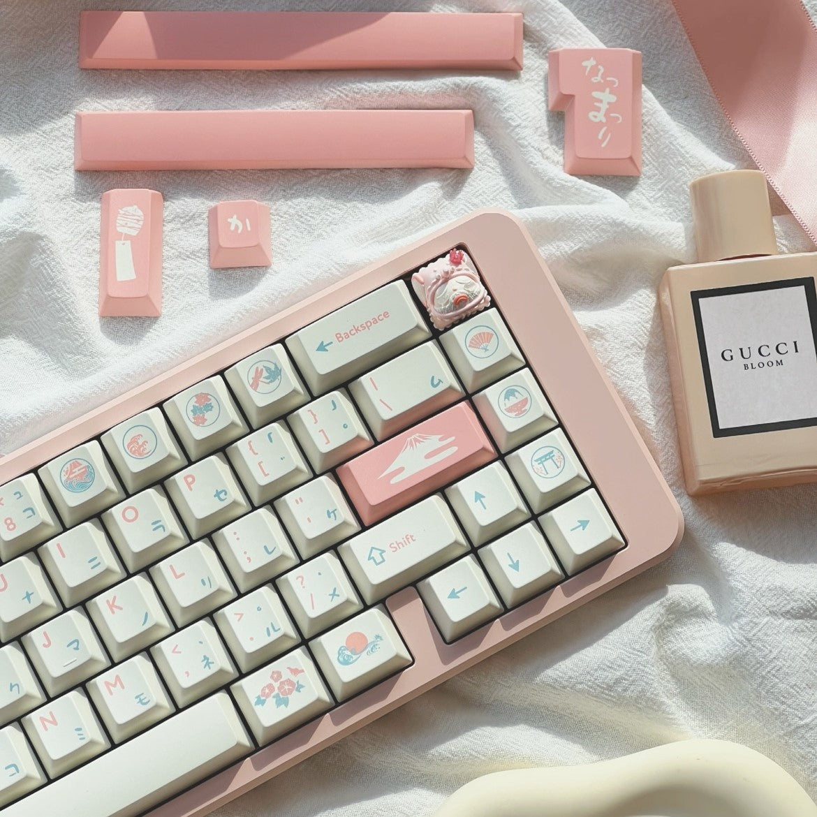 KeyByeLab Summer Festival Keycap Set, Cherry Profile, Dye Sub PBT Key Cap