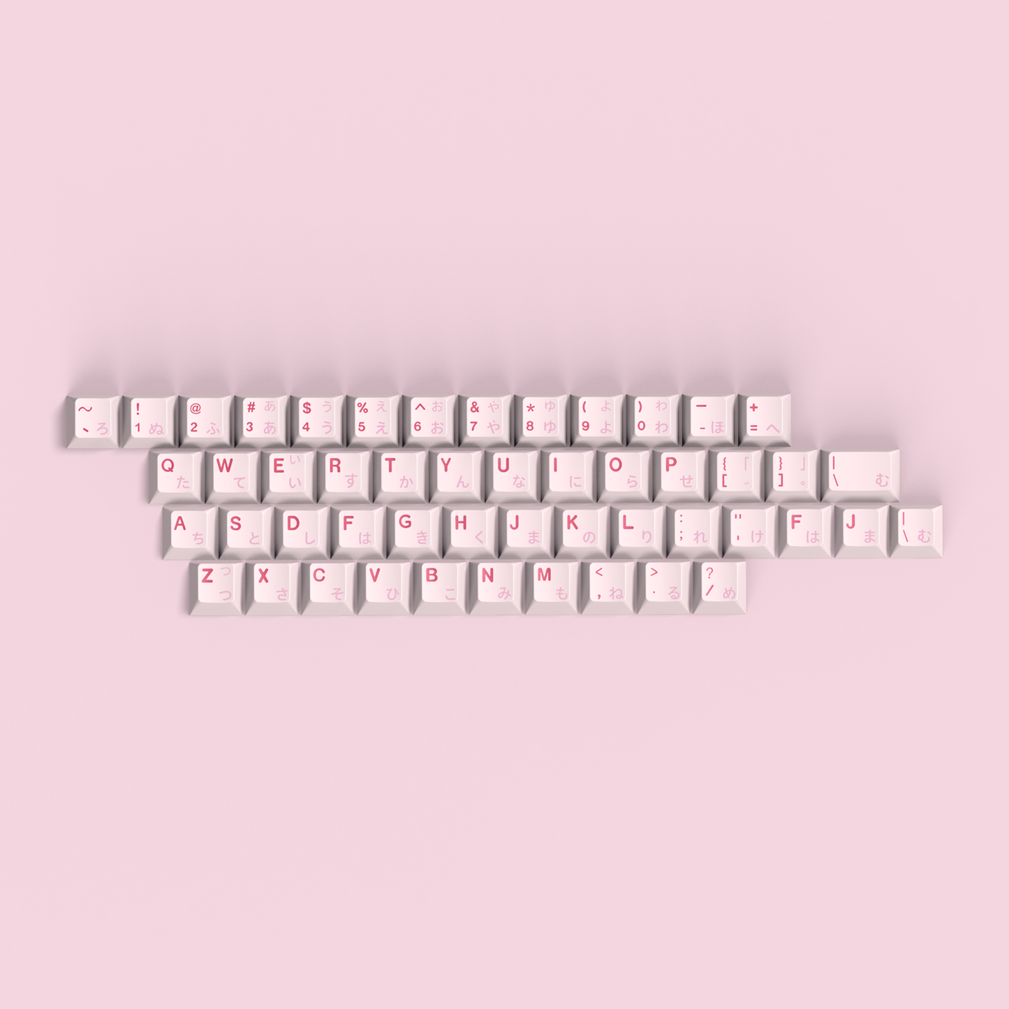 Rim Keycap Set, Cherry Profile, Double Shot ABS Key Cap