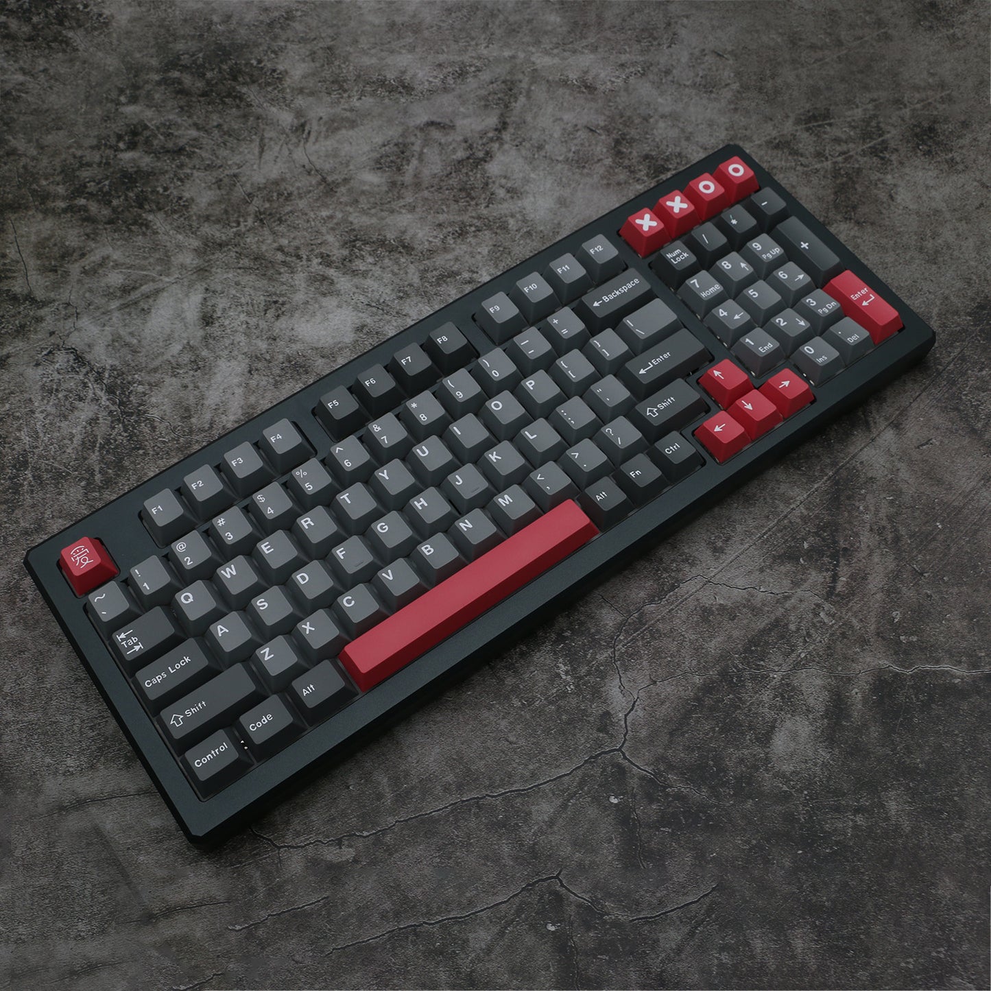 Aifei Modern Dolch Dark/Light Keycap Set, Cherry Profile, Double Shot ABS Key Cap