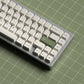 Minimalist Color on White Keycap Set, Cherry Profile, Dye Sub PBT Key Cap