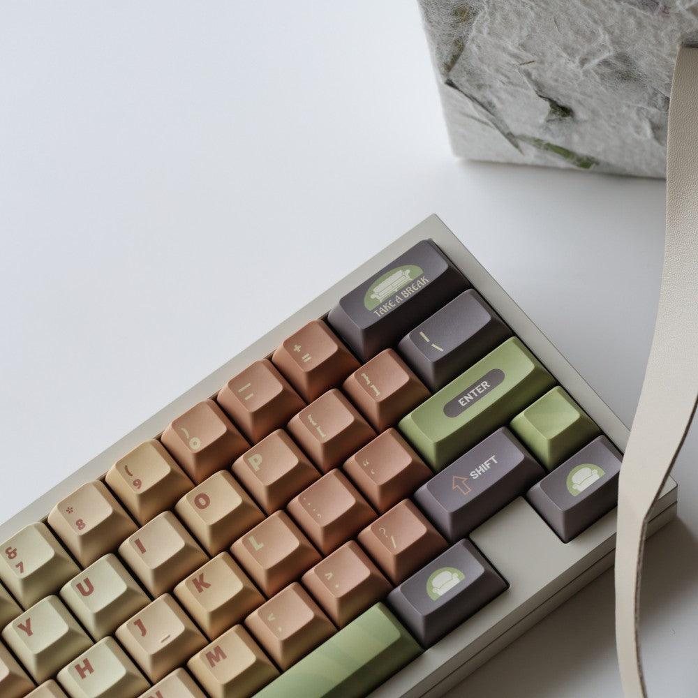 Matcha Cake Keycap Set, KCA Profile, Dye Sub PBT – Nouvolo