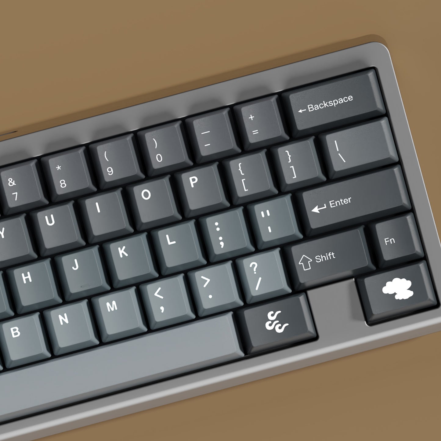 GMK Storm Keycap Set, Cherry Profile, Dye Sub PBT Key Cap