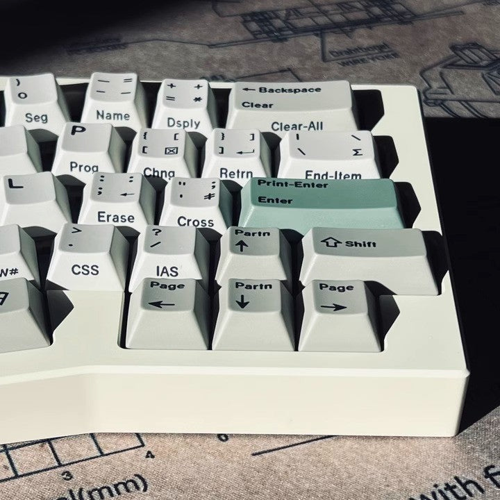 Keyhouse 9009 Retro Keycap Set, Cherry Profile, Dye Sub PBT Key Cap