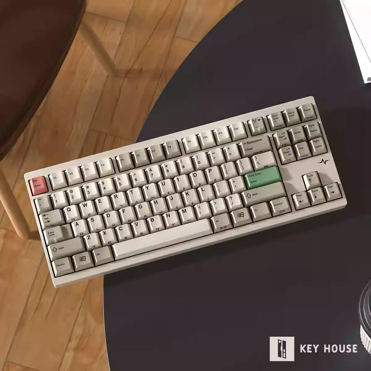 Keyhouse 9009 Retro Keycap Set, Cherry Profile, Dye Sub PBT Key Cap