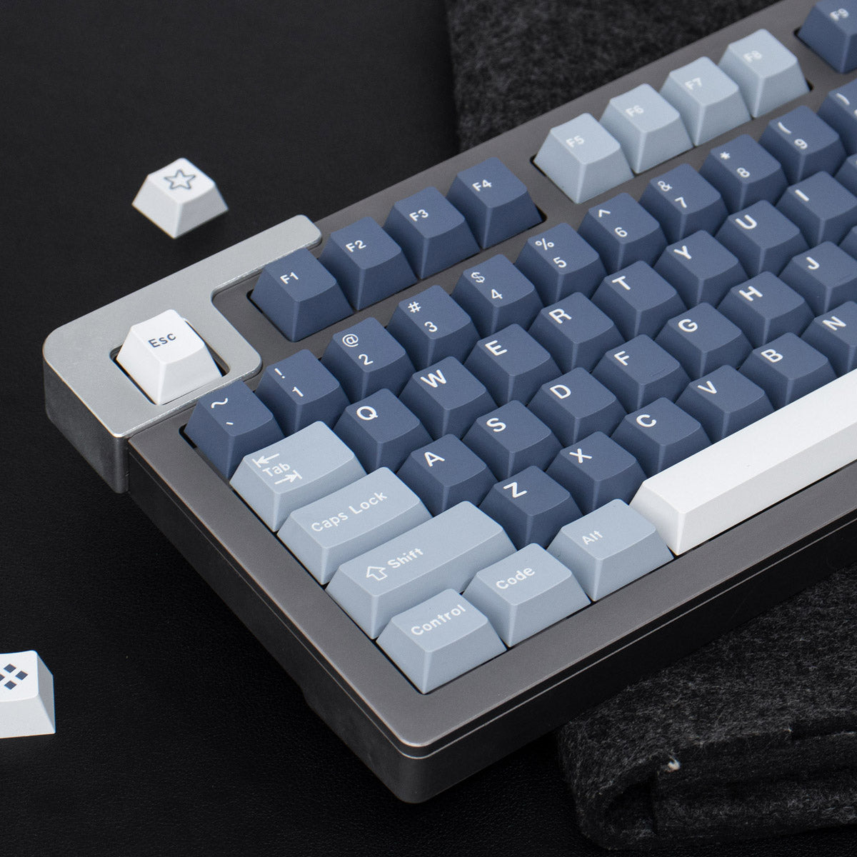 Fish Keycap Set, Cherry Profile, Double Shot ABS Key Cap
