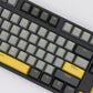 Graphite Gold Keycap Set, Cherry Profile, Double Shot PBT Key Cap
