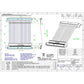 PCIe Gen 5.0 x16 Riser Cable - Double Reverse Connector