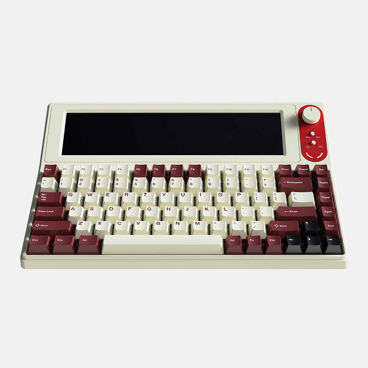 AJAZZ AKP846 QMK Mechanical Keyboard with LCD Touch Screen