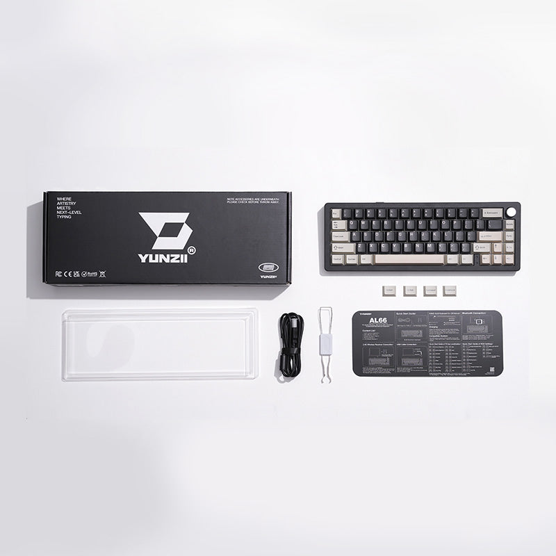 Yunzii AL66 Aluminum Mechanical Keyboard