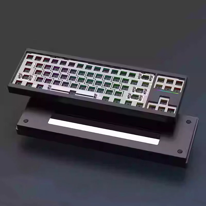HJS AL70 Aluminum Mechanical Keyboard Barebone/Assembled