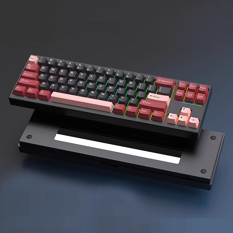 HJS AL70 Aluminum Mechanical Keyboard Barebone/Assembled