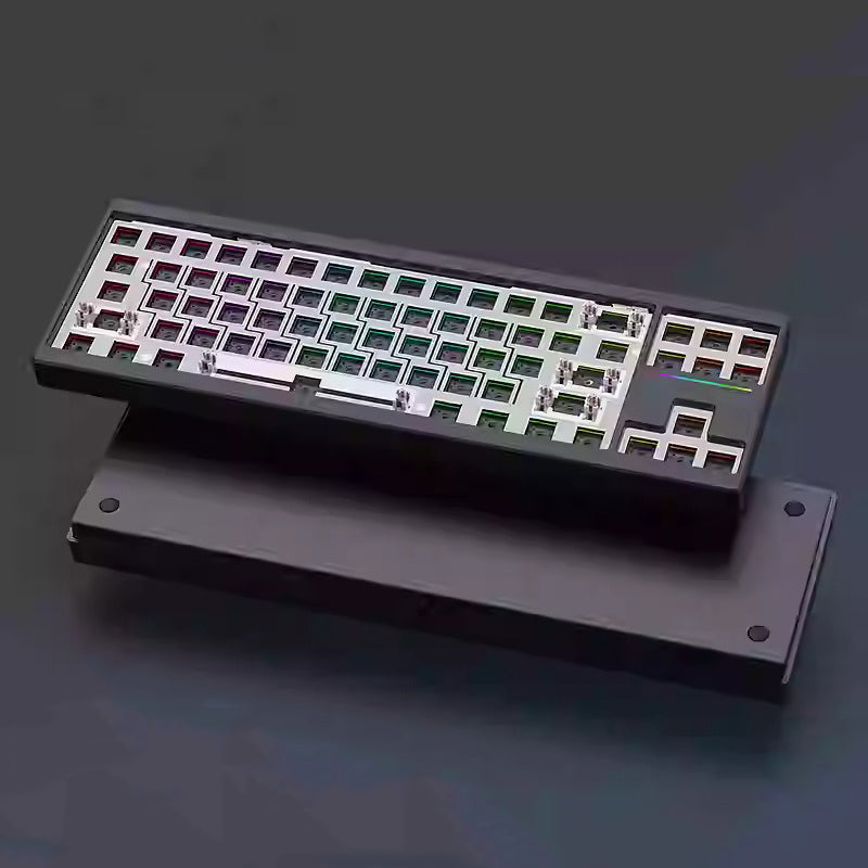 HJS AL70 Aluminum Mechanical Keyboard Barebone/Assembled