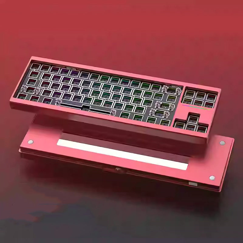 HJS AL70 Aluminum Mechanical Keyboard Barebone/Assembled