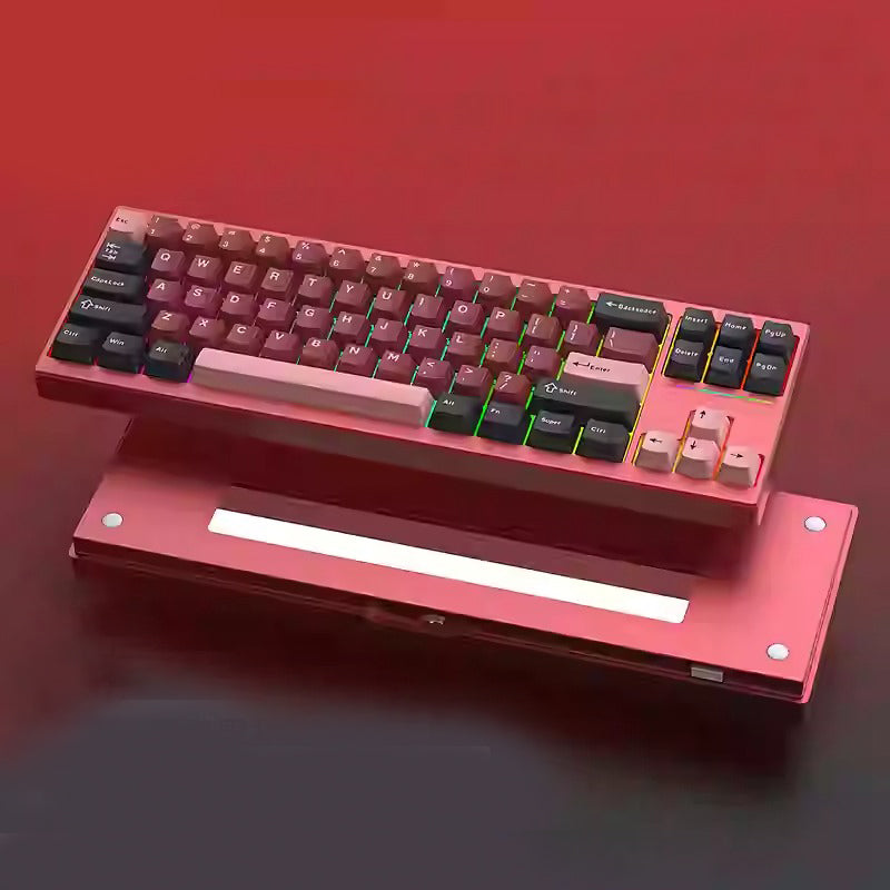 HJS AL70 Aluminum Mechanical Keyboard Barebone/Assembled