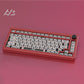HJS AL75 Gasket Aluminum Mechanical Wireless Keyboard Barebone/Assembled