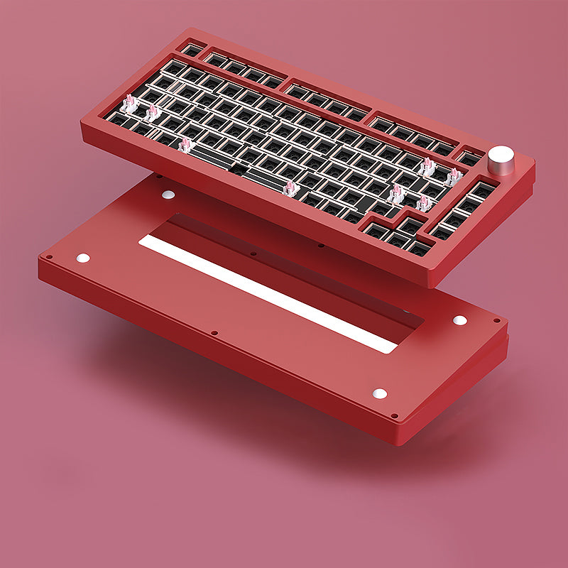 HJS AL75 V2 Aluminum Mechanical Wireless Keyboard Barebone