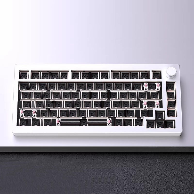HJS AL75 V2 Aluminum Mechanical Wireless Keyboard Barebone