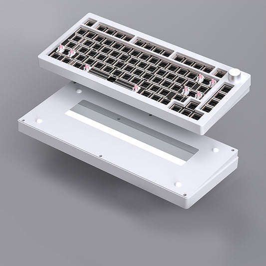 HJS AL75 V2 Aluminum Mechanical Wireless Keyboard Barebone/Assembled