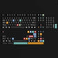 TuTkeys AG1921 Keycap Set, Cherry Profile, Dye Sub PBT