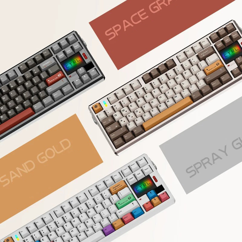 Focus Lab CTRL87 Custom Mechanical Keyboard with Screen