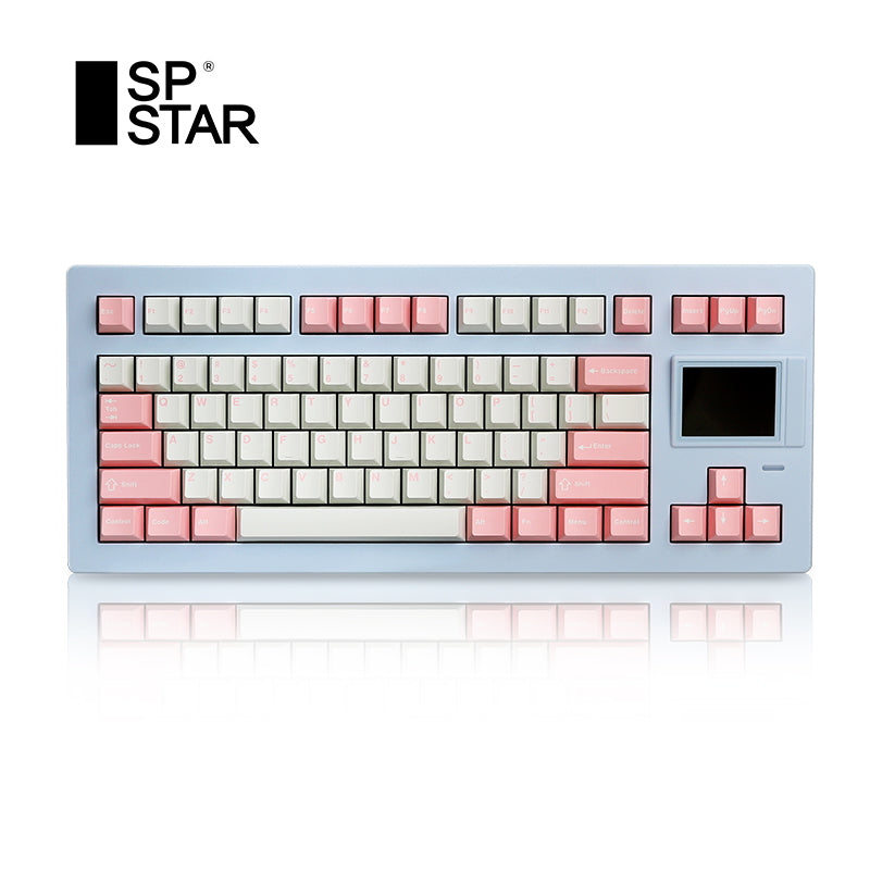 SP STAR D82 Pro+ Mechanical Keyboard with LCD Screen