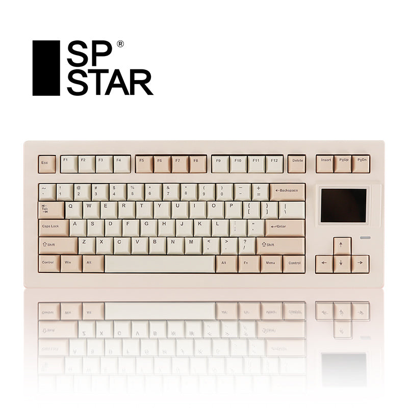 SP STAR D82 Pro+ Mechanical Keyboard with LCD Screen