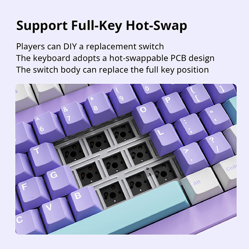 SP STAR D82 Pro+ Mechanical Keyboard with LCD Screen