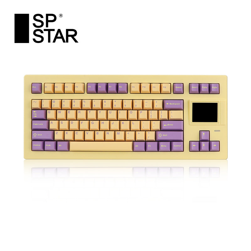 SP STAR D82 Pro+ Mechanical Keyboard with LCD Screen