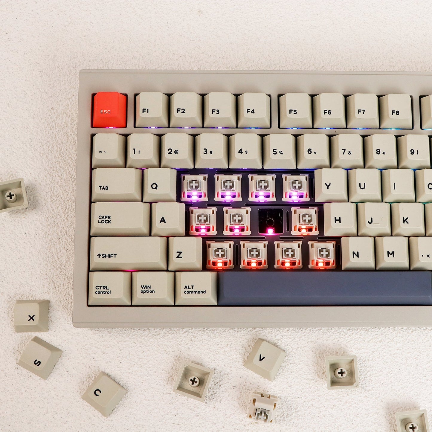 Cidoo V87 TKL (80%) Gasket Aluminum Mechanical Keyboard