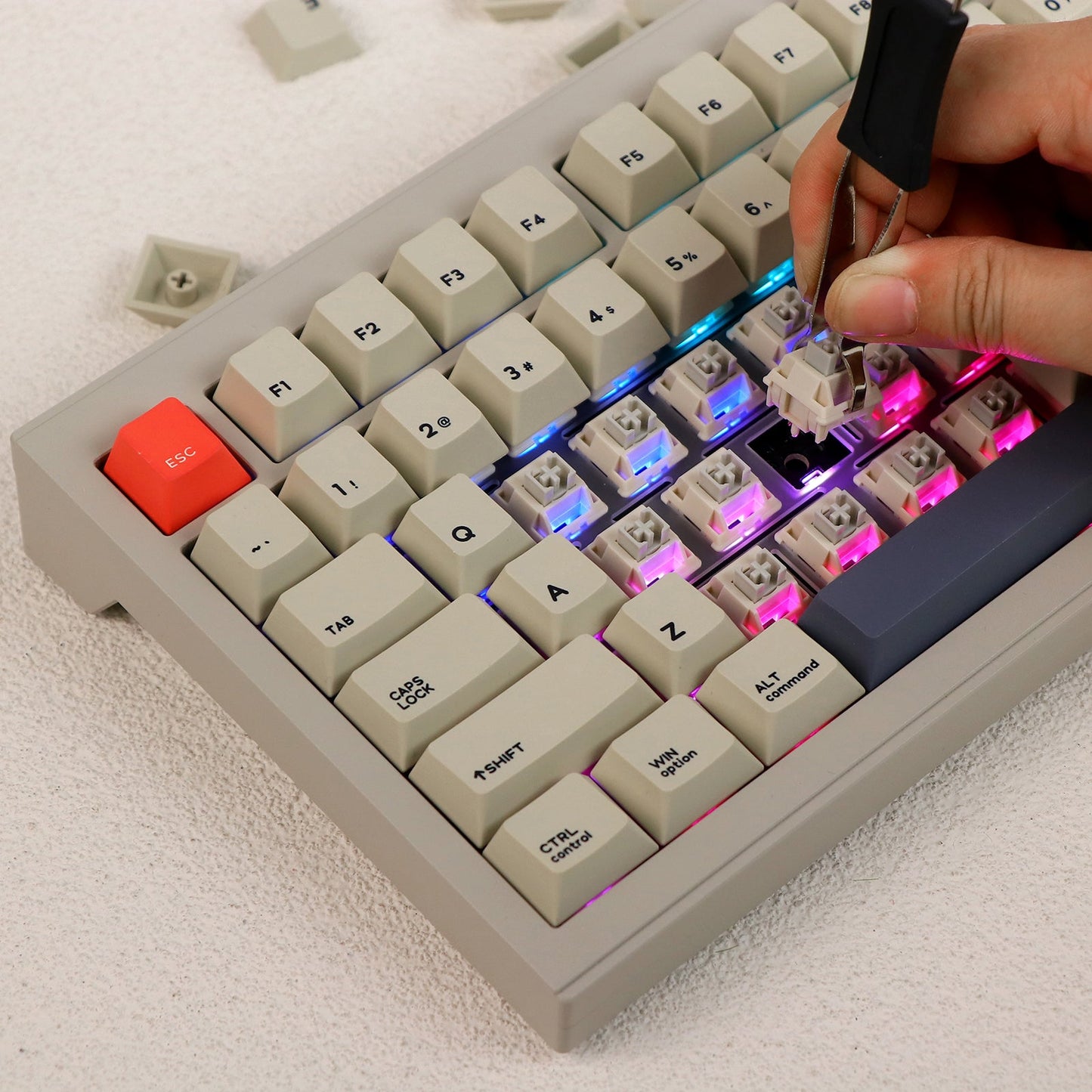 Cidoo V75 Pro 75% Gasket Aluminum Mechanical Keyboard