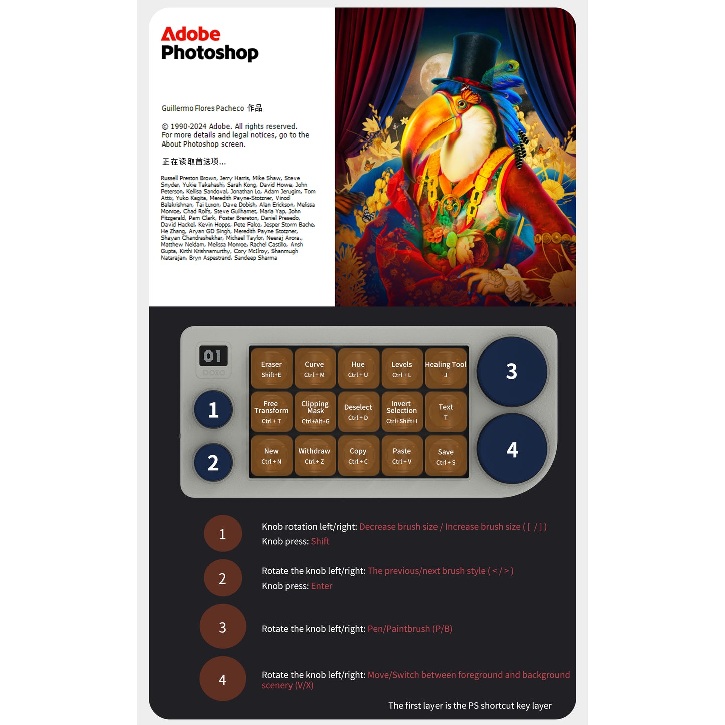 DOIO Low Profile Macropad