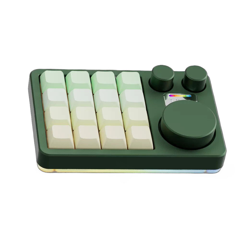 MMD KM16 Pro Wireless 16 Keys + 3 Knobs Macropad