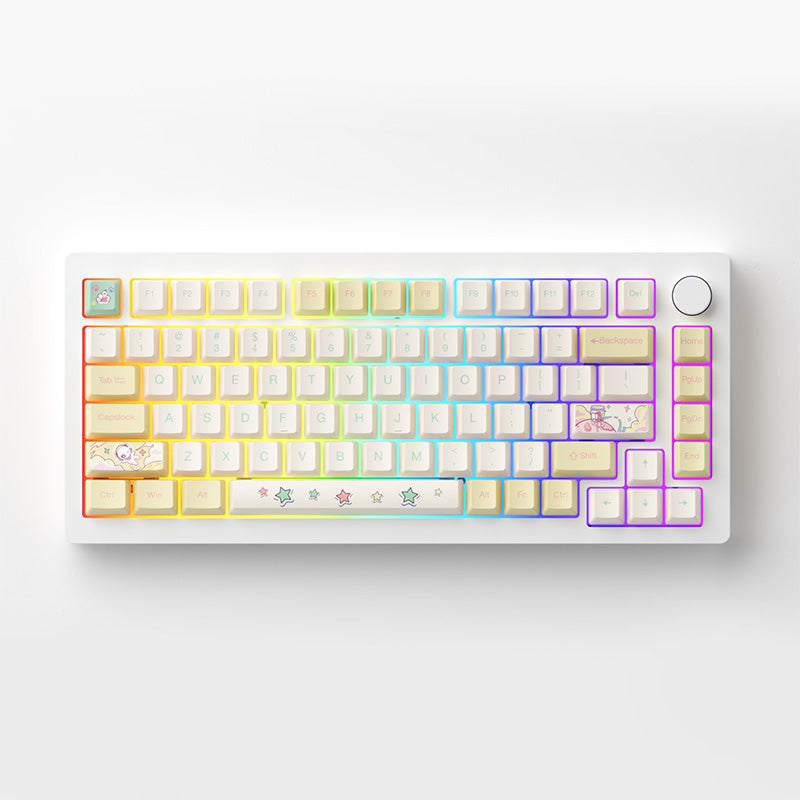Monsgeek M1W Color Coated Aluminum Wireless Mechanical Pre-built Keyboard