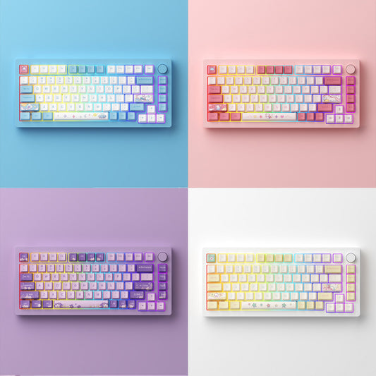 Monsgeek M1 Color Keycap Set (82 keys), Cherry Profile, Dye Sub PBT Key Cap