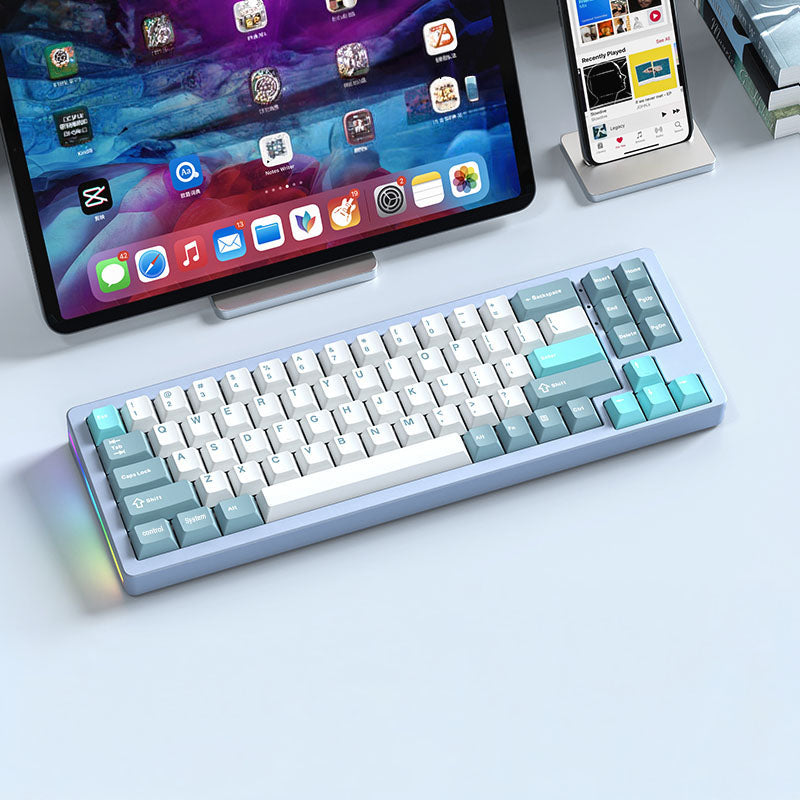 Xinmeng M71 V2 Gasket Aluminum Mechanical Keyboard
