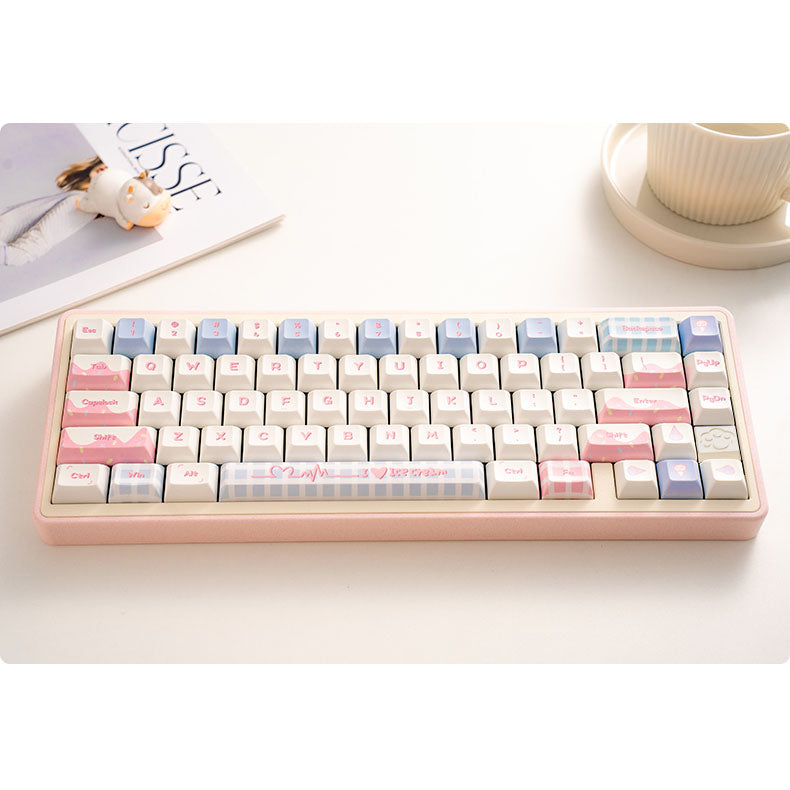 Story65 R2 Aluminum Mechanical Keyboard Barebone - Baby Pink