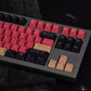 GMK Samurai Keycap Set, Cherry Profile, PBT Dye Sub Key Cap