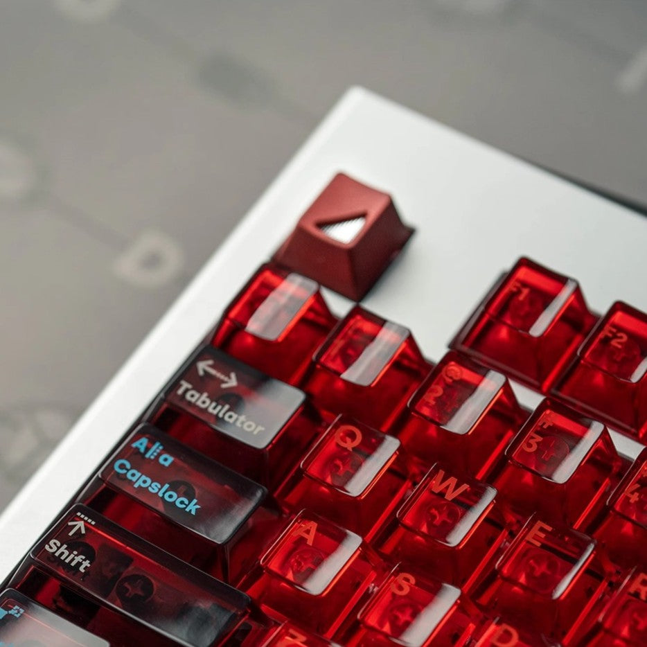 Deadline AirAnchor Keycap Set, Cherry Profile, Transparent PC Key Cap