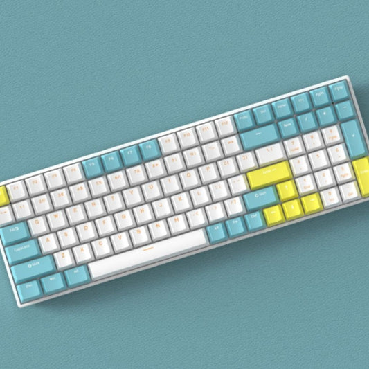 Sea Salt DAGK Keycap Set, OEM Profile, Double Shot PBT Key Cap