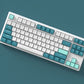 Water Green DAGK Keycap Set, OEM Profile, Double Shot PBT Key Cap