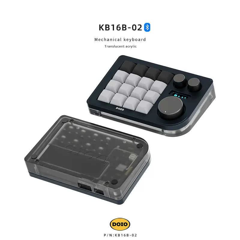 DOIO Megalodon Wireless Triple Knob Macropad