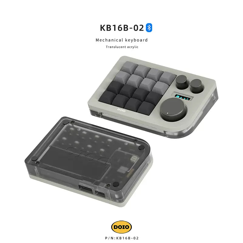 DOIO Megalodon Wireless Triple Knob Macropad