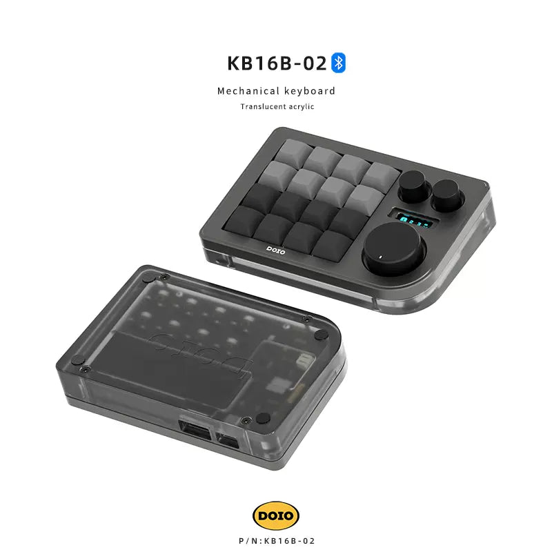 DOIO Megalodon Wireless Triple Knob Macropad